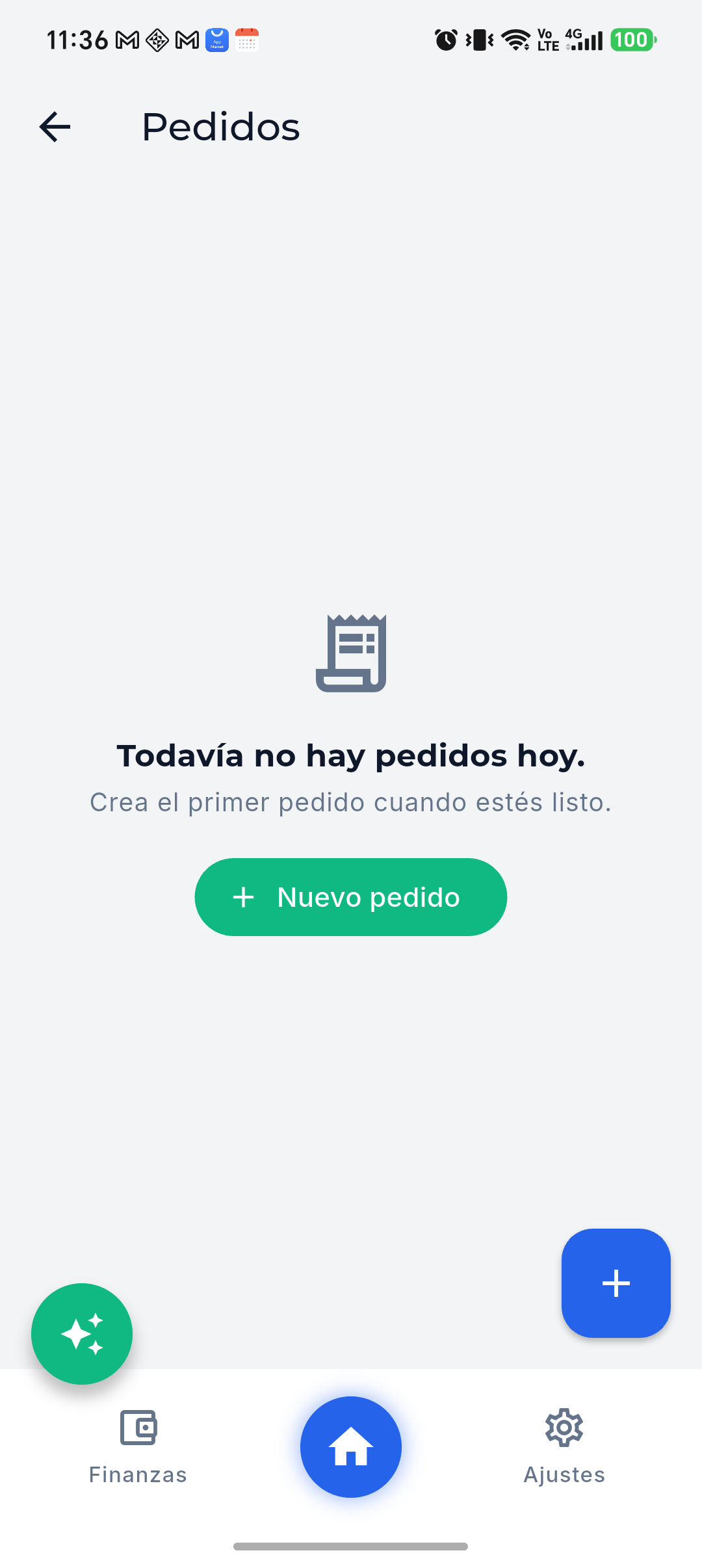 Pedidos del día en Kivorium